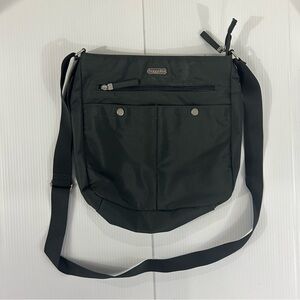 Baggallini dark grey Crossbody Bag with Zipper